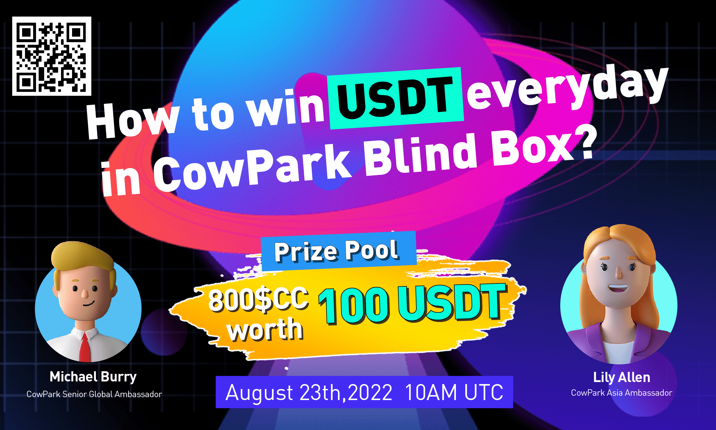 CowPark USDT Blind Box! Earn USDT everyday!