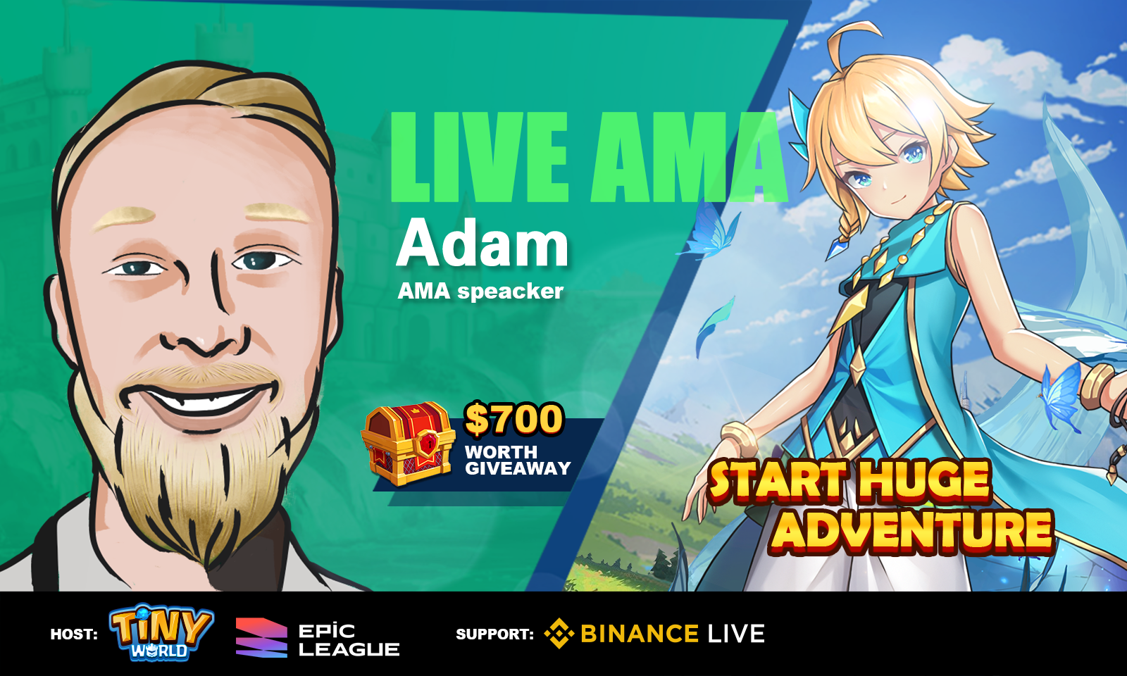 Tiny World x EPIC LEAGUE Live AMA