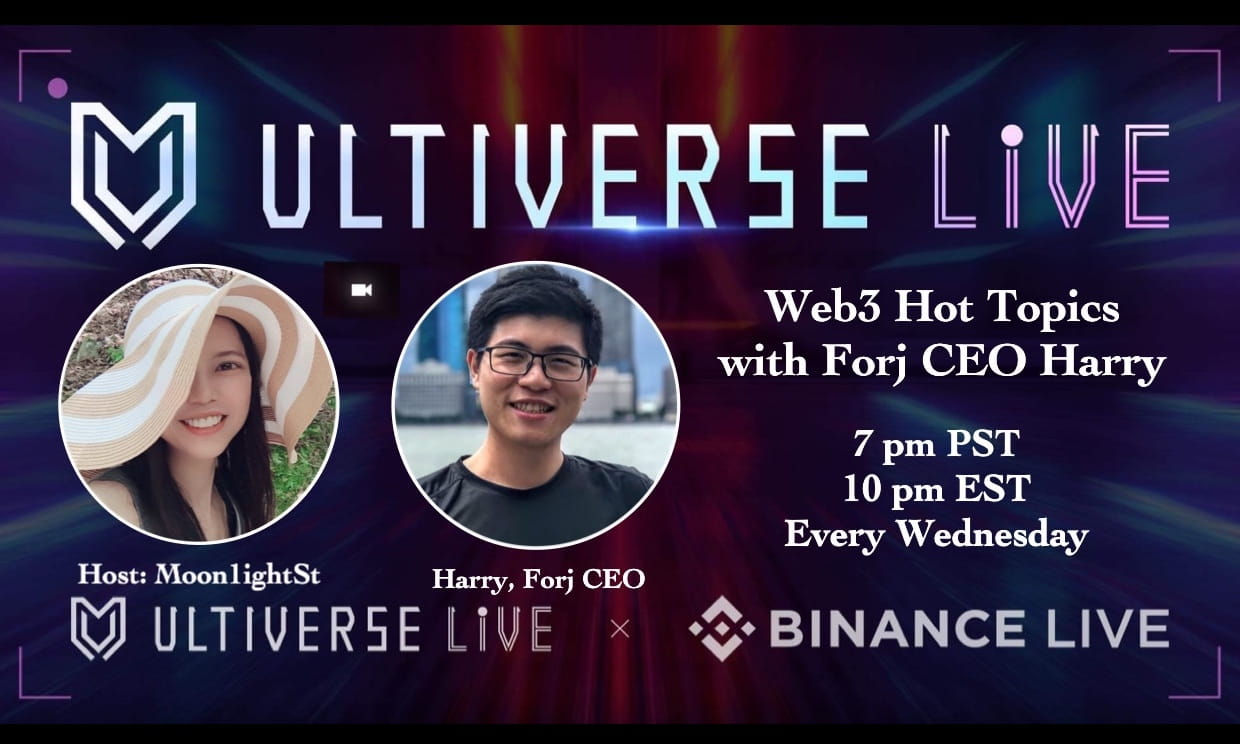 Ultiverse Live Show: Hot Topics with Forj CEO & Animoca Brands’ Harry!