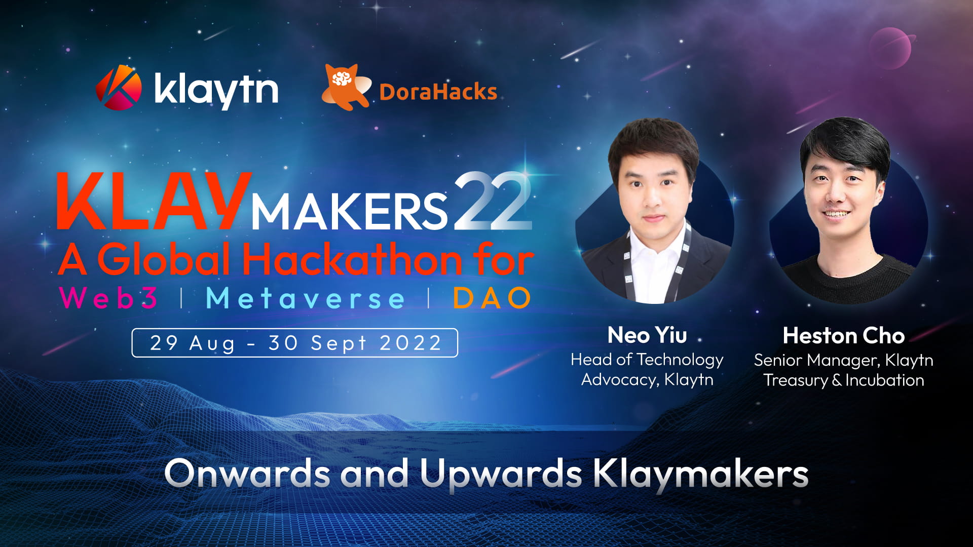 Onwards and Upwards Klaymakers | KLAYMAKERS22 Hackathon Workshop