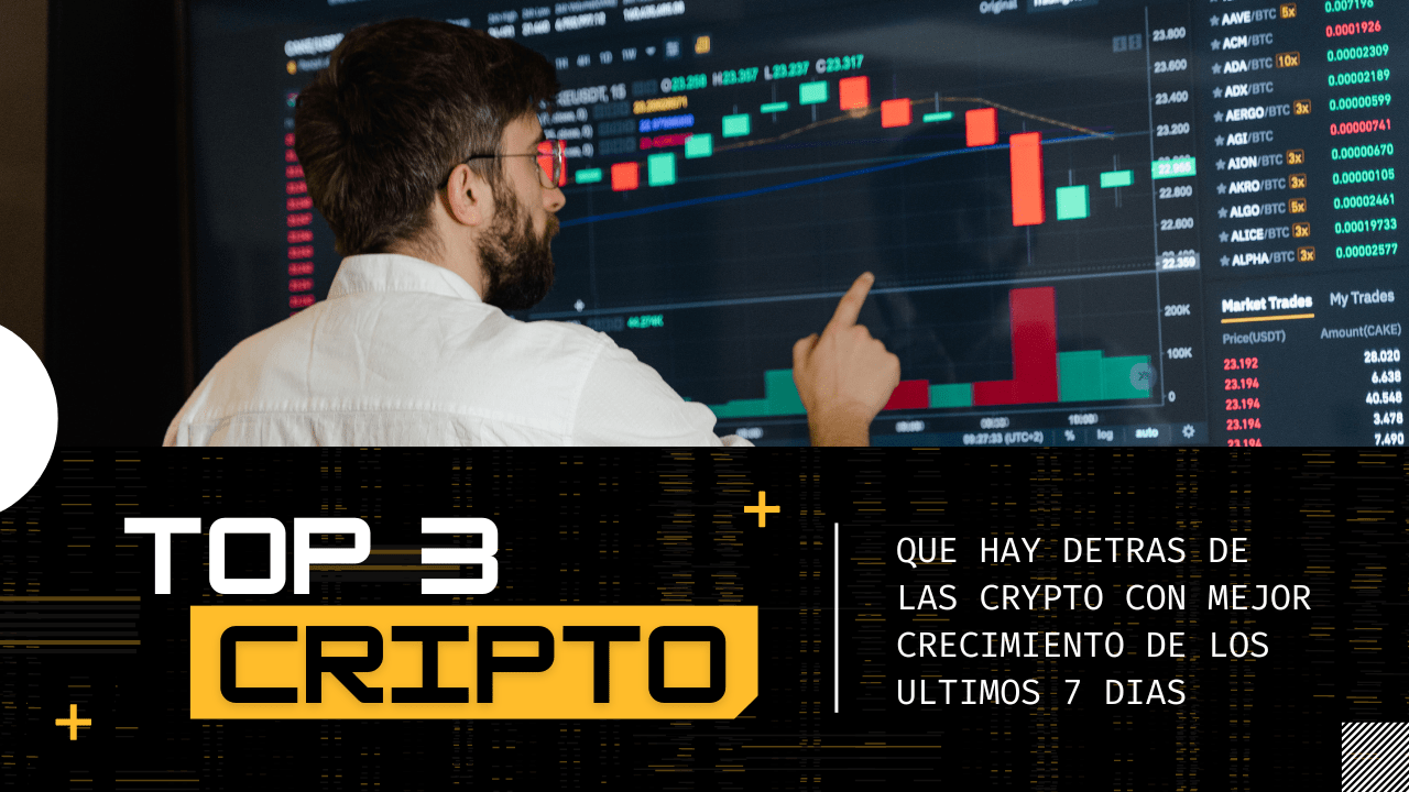 Las TOP 3 Cryptos de esta semana