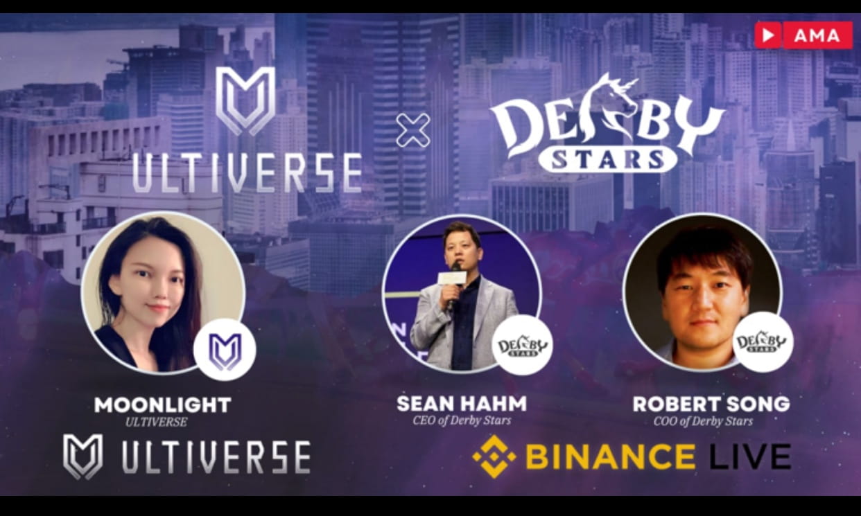 Ultiverse Live Show: Ultiverse and Derby Stars Joint AMA! Crypto Boxes!
