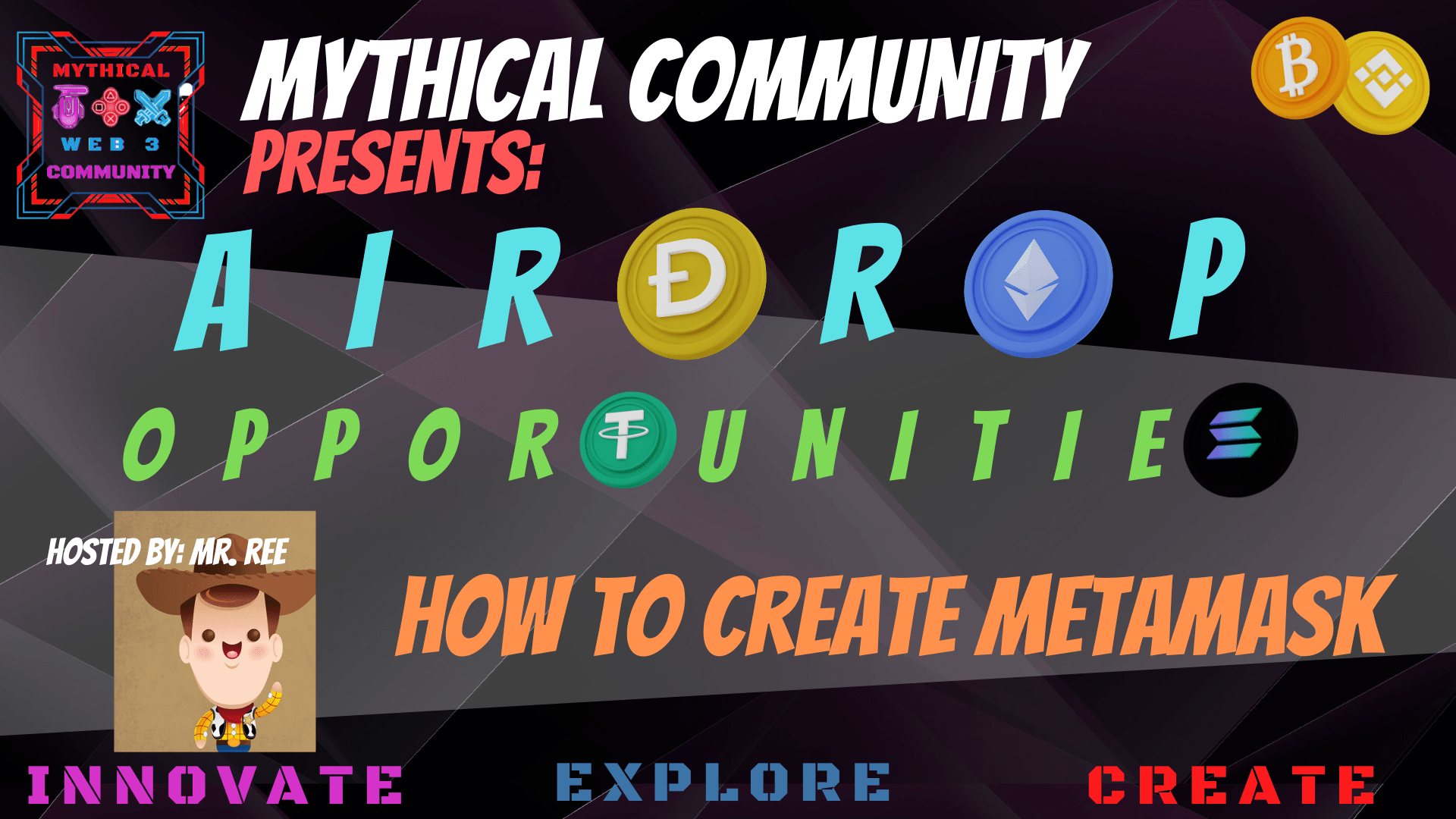 Airdrop Opportunities - How to create Metamask Wallet