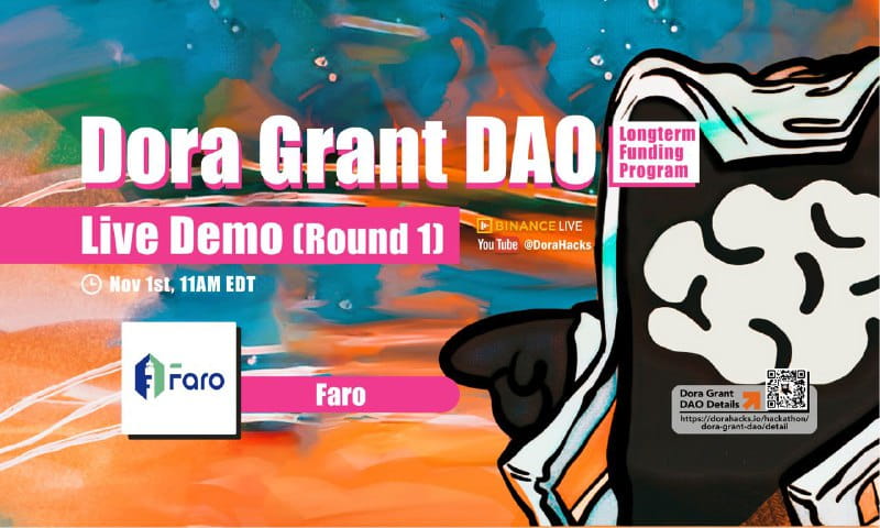 Dora Grant DAO Community Voting Round 1 Grant Applicants Demo 03