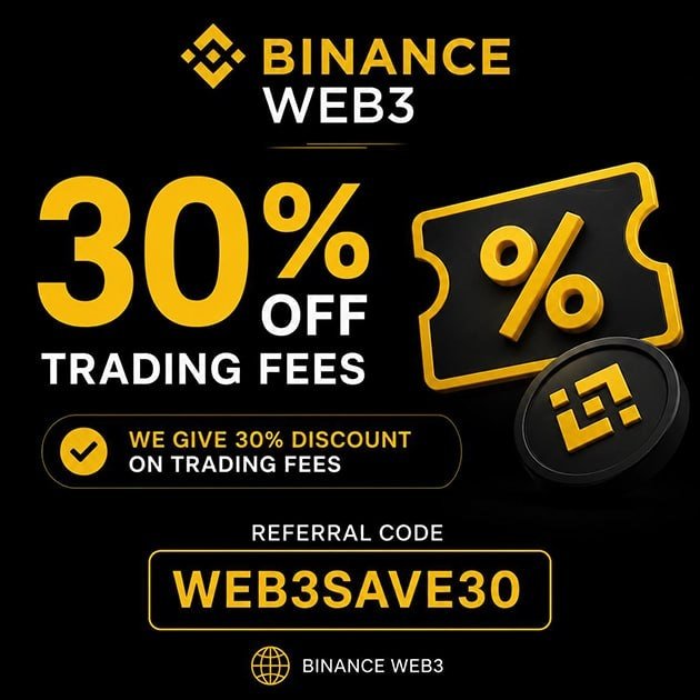 Save on Binance Web3 Wallet Fees With Code WEB3SAVE30