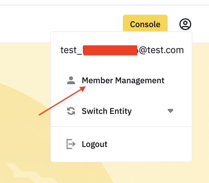 entity member management